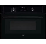 AEG KMX365060B (85) Built-In Combination Microwave Oven in Black - HW181485