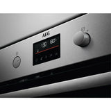 AEG Series 6000 Steambake BPS356061M (95) Electric Pyrolytic Self Clean Oven in Stainless Steel