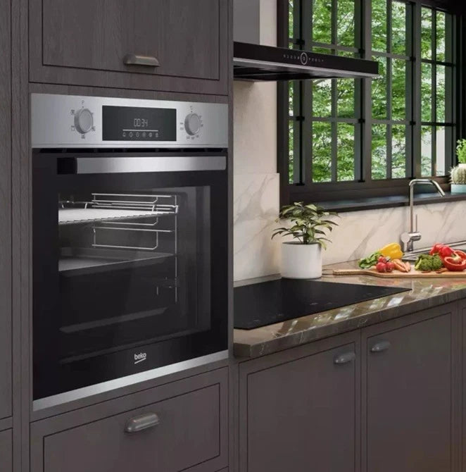 Beko AeroPerfect™ BBAIF22300X (83) Built In Single Oven in Stainless Steel - A Rated - HW181483