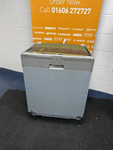 Neff N50 S155ECX07G (15) Smart WiFi Enabled Integrated Dishwasher with Stainless Steel Control Panel - C Rated (Graded)