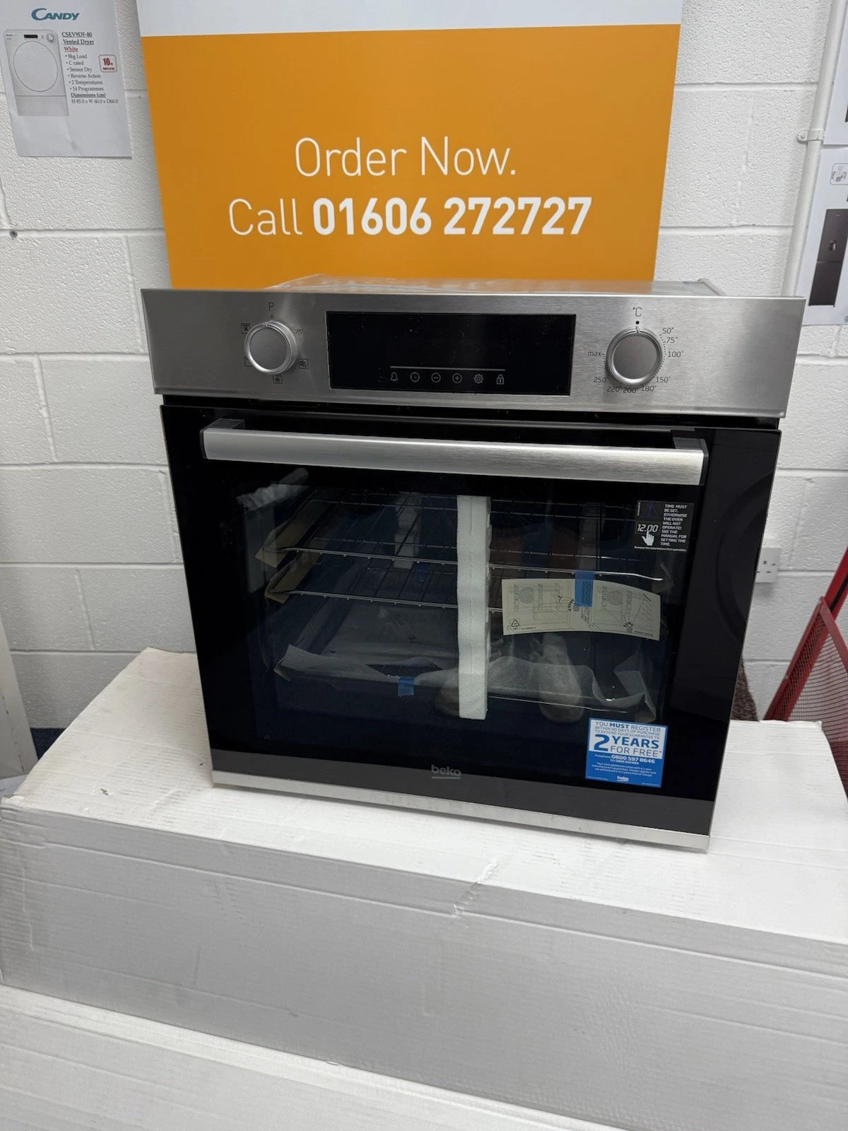 Beko AeroPerfect™ BBAIF22300X (83) Built In Single Oven in Stainless Steel - A Rated - HW181483