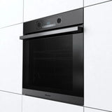 Hisense BSA65222PBUK (93) Built in Electric AirFry Single Oven with Pyrolytic Self Cleaning in Black - A+ Rated - HW181493
