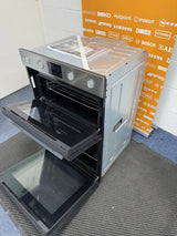 Belling BEL BI903MFC (16) Built In Double Electric Oven in Stainless Steel - A/A Rated - (Refurbished) - HW181416