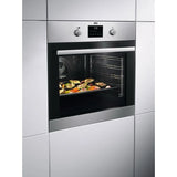 AEG Series 6000 Steambake BPS356061M (95) Electric Pyrolytic Self Clean Oven in Stainless Steel