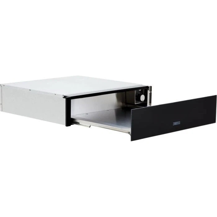 Zanussi ZWD141K (24) 14cm High Warming Drawer in Black - (Blemished) - HW181424