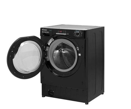 Candy CBW49D2BBW4-80 9KG 1400Spin Integrated Washing Machine in Black - POHW0092