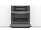 Bosch Series 4 NBS533BB0B Electric Built-Under Double Oven in Black - A Rated - HW181477