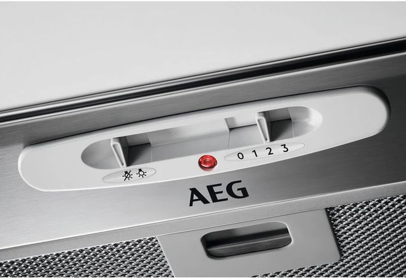 AEG DGX3523S Series 5000 52cm Built-in Canopy Extractor Hood in Grey - 3 Speeds - HW181775