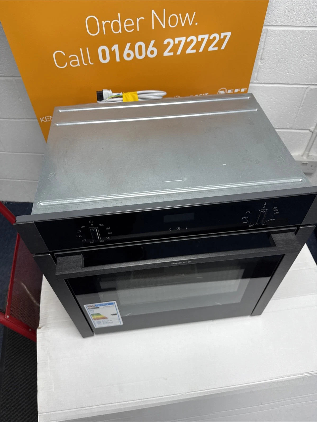 Neff B3ACE4HG0B (53) Slide & Hide® Electric Single Oven in Graphite Grey - A Rated (Blemished) - HW181453