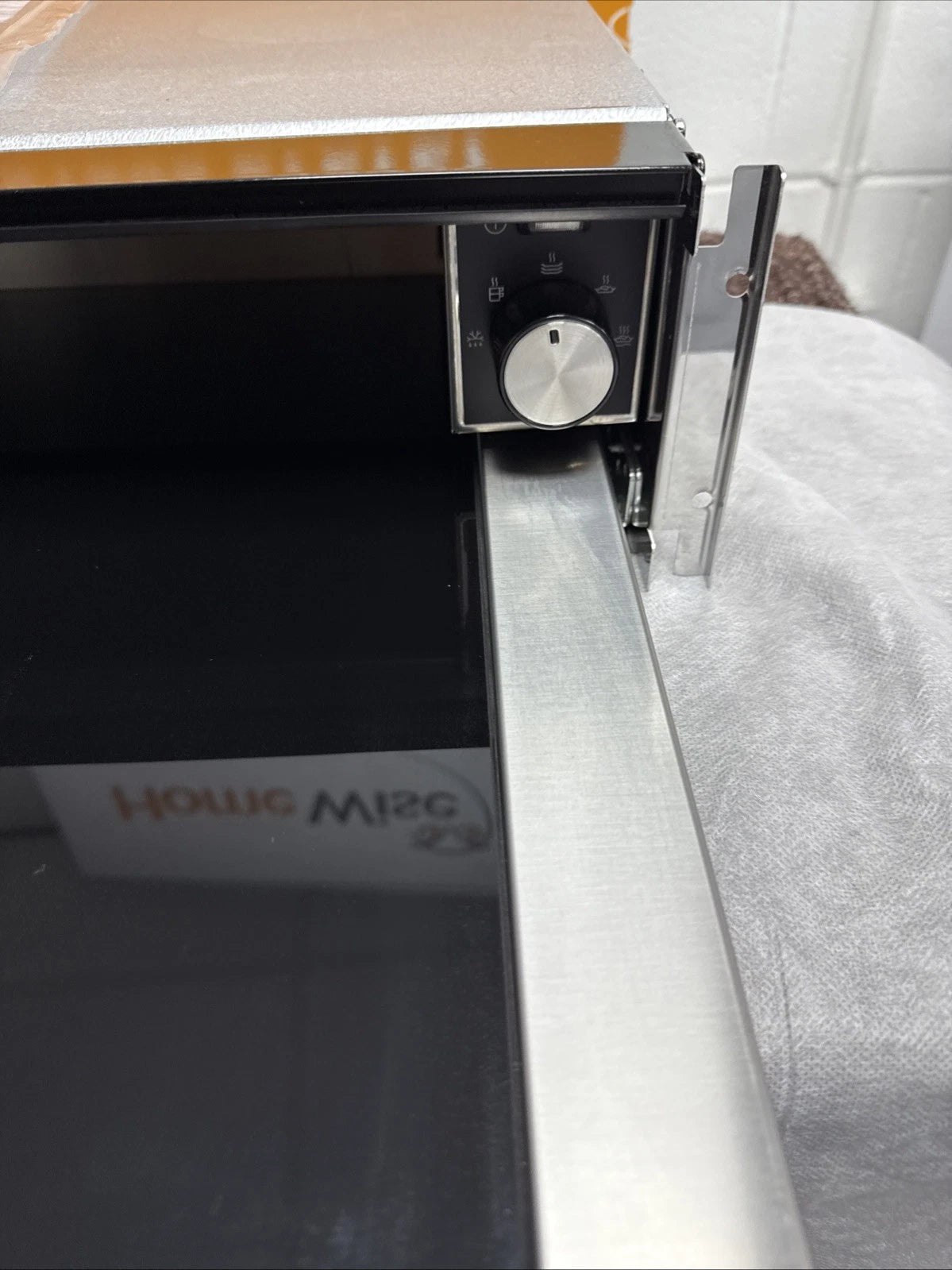 AEG KDK911424M 14cm Warming Drawer in Stainless Steel and Black - Grade B - HW181430