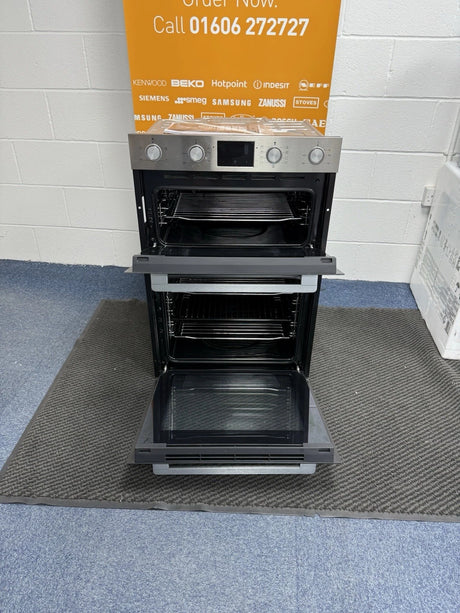 Belling BEL BI903MFC (16) Built In Double Electric Oven in Stainless Steel - A/A Rated - (Refurbished) - HW181416