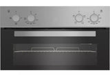 Beko RecycledNet® BBXDF21000S (84) Built In Double Oven in Silver - A/A Rated (Blemished)