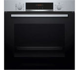 Bosch Series 4 HQA574BS3B (81) Electric Single Oven with Pyrolytic Self Cleaning in Stainless Steel - (Graded) - HW181481