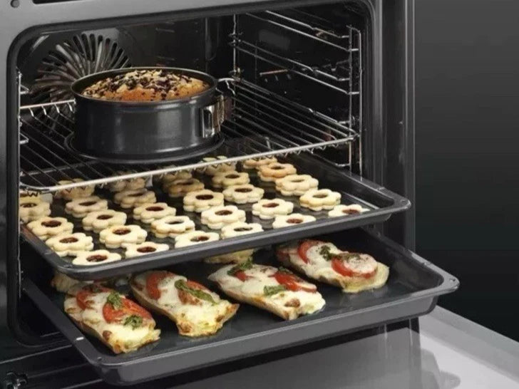 AEG BPX535061B (37) Built-In Electric Single Oven with Pyrolytic Self Cleaning in Black - A Rated (Blemishe