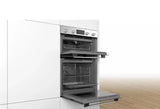 Bosch Series 2 MHA133BR0B (71) Built In Electric Double Oven in Stainless Steel - A Rated - HW181471