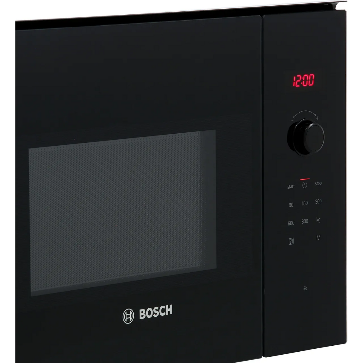 Bosch Series 4 BFL523MB0B 20 Litre 38cm High Built-in Small Microwave Oven in Black - (Tatty Box) - HW181710