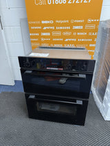 Bosch Series 4 NBS533BB0B Electric Built-Under Double Oven in Black - A Rated - HW181477