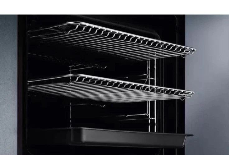 AEG BPX535061B (37) Built-In Electric Single Oven with Pyrolytic Self Cleaning in Black - A Rated (Blemishe