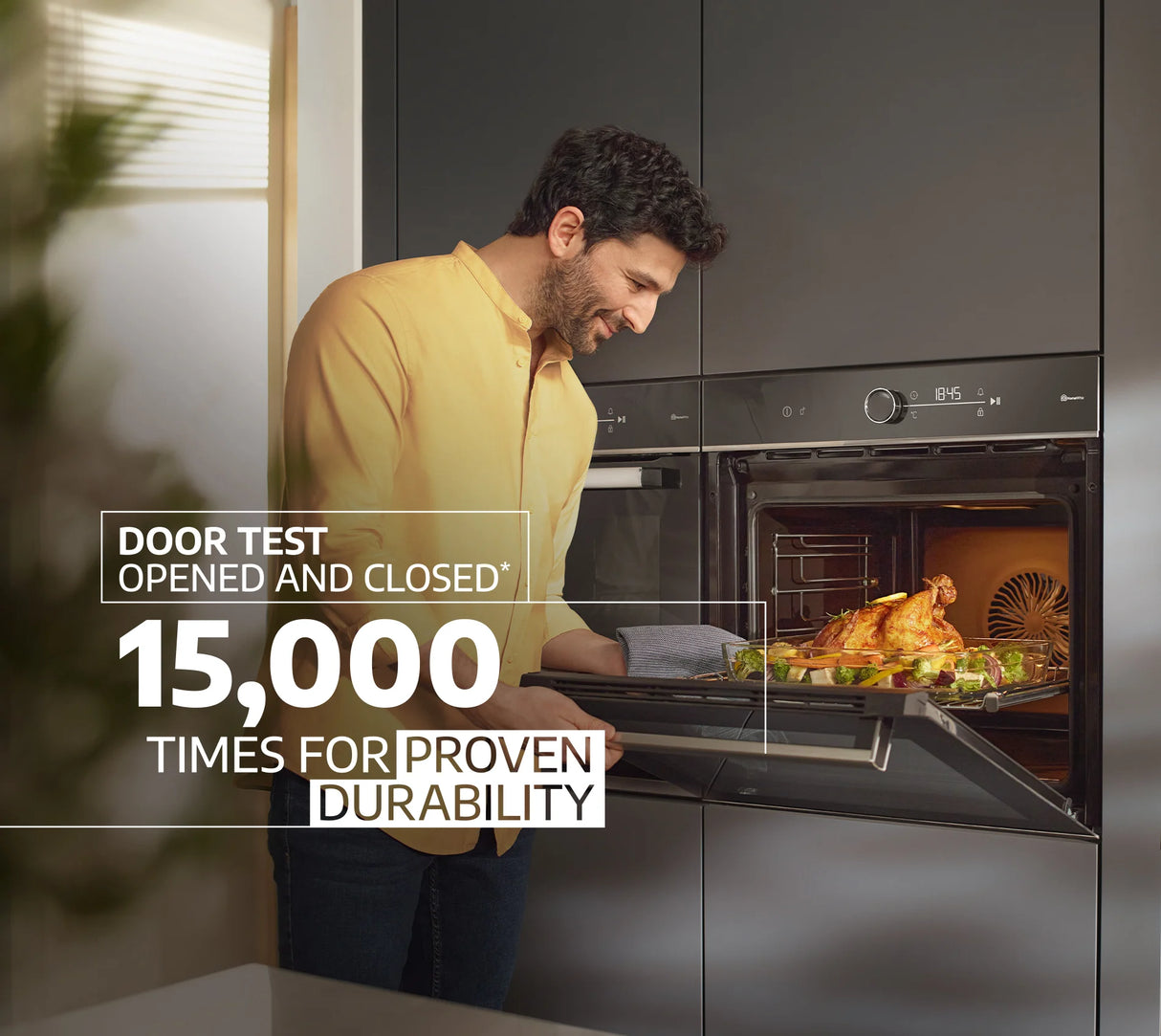 Beko RecycledNet® BBXDF22300S (66) Built In Double Oven in Silver - A/A Rated - (Blemished) - HW181466