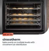 Neff B3ACE4HG0B (53) Slide & Hide® Electric Single Oven in Graphite Grey - A Rated (Blemished) - HW181453