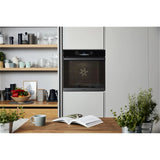 Hisense BSA65222PBUK (93) Built in Electric AirFry Single Oven with Pyrolytic Self Cleaning in Black - A+ Rated - HW181493